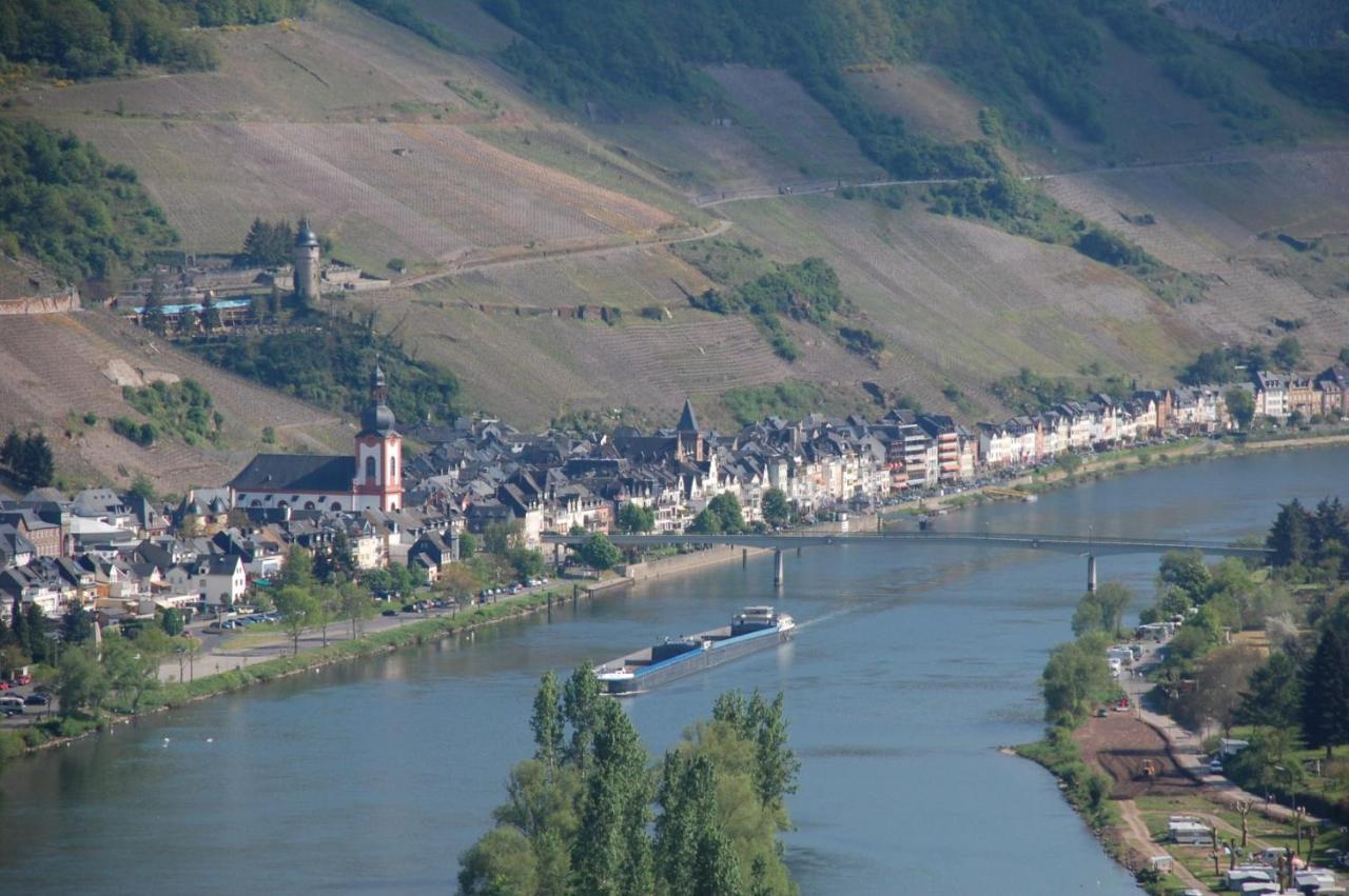 Weingut Helmut Barzen Daire Zell an der Mosel Dış mekan fotoğraf